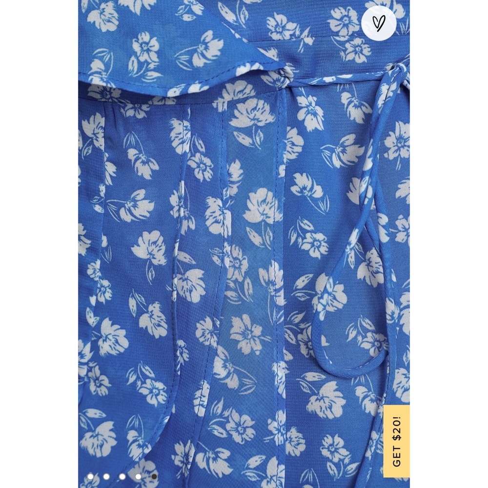 Lulus Floral Ruffled Wrap Dress - Picture 5 of 9